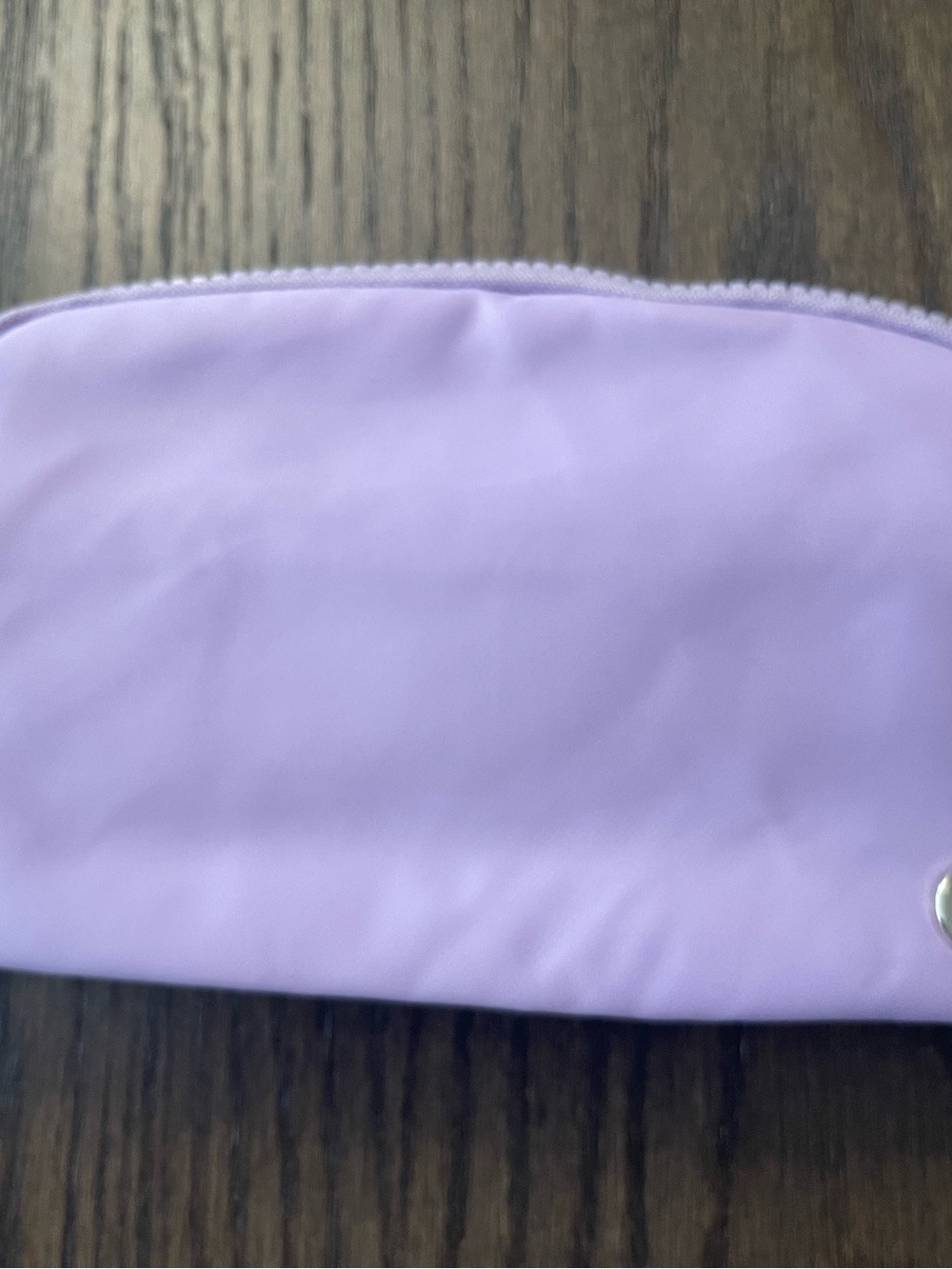 Lilac Zip Cosmetic Pouch